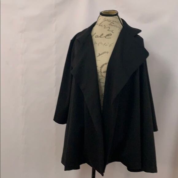 NWT JOAN VASS NEWYORK‎ OPEN CARDIGAN BLAZER SIZE M - Picture 1 of 9